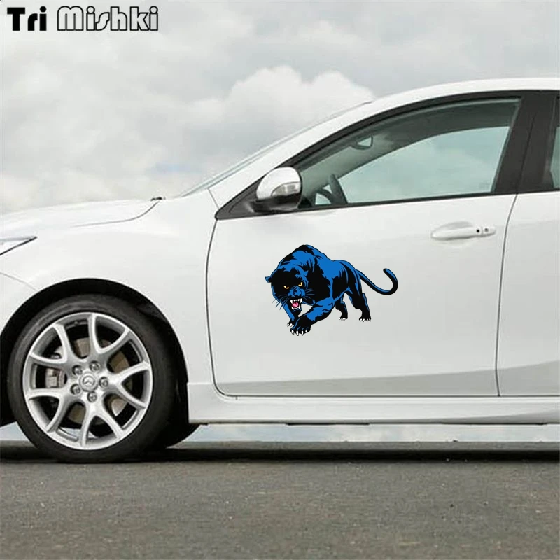 Tri Mishki HZX433 18.7*13см злой пантер полноцветные наклейки на авто автомобиль наклейка