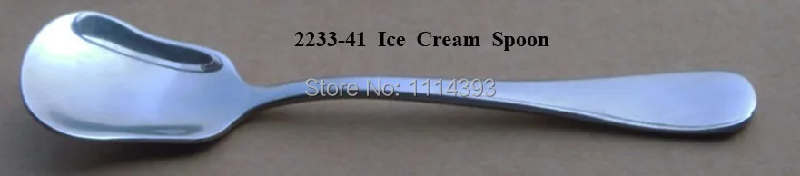 2233-41 Top-end 18-10 нержавеющая сталь Мороженое ложка/Столовые приборы ресторана или отеля/Столовые приборы/Ложка для льда/Ложка для чая