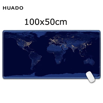 100x50 Игровой коврик для мыши большой 1000*500 мм коврик для мыши с блокирующим краем weclome на заказ - Цвет: 100x50