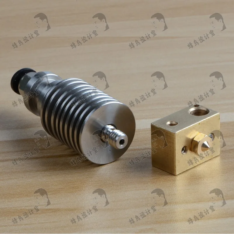SWMAKER V6 lite6 Боуден hotend экструдер комплект для Reprap 3D принтер цельнометаллический 0 4