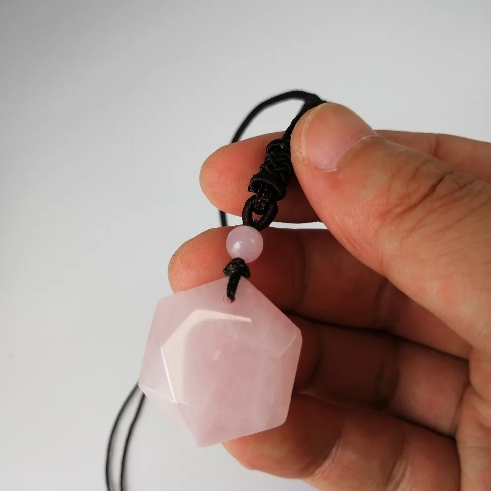 Прямая поставка подвеска RoseQuartz ожерелье star of RongDe с кристаллами Lucky Love ювелирные