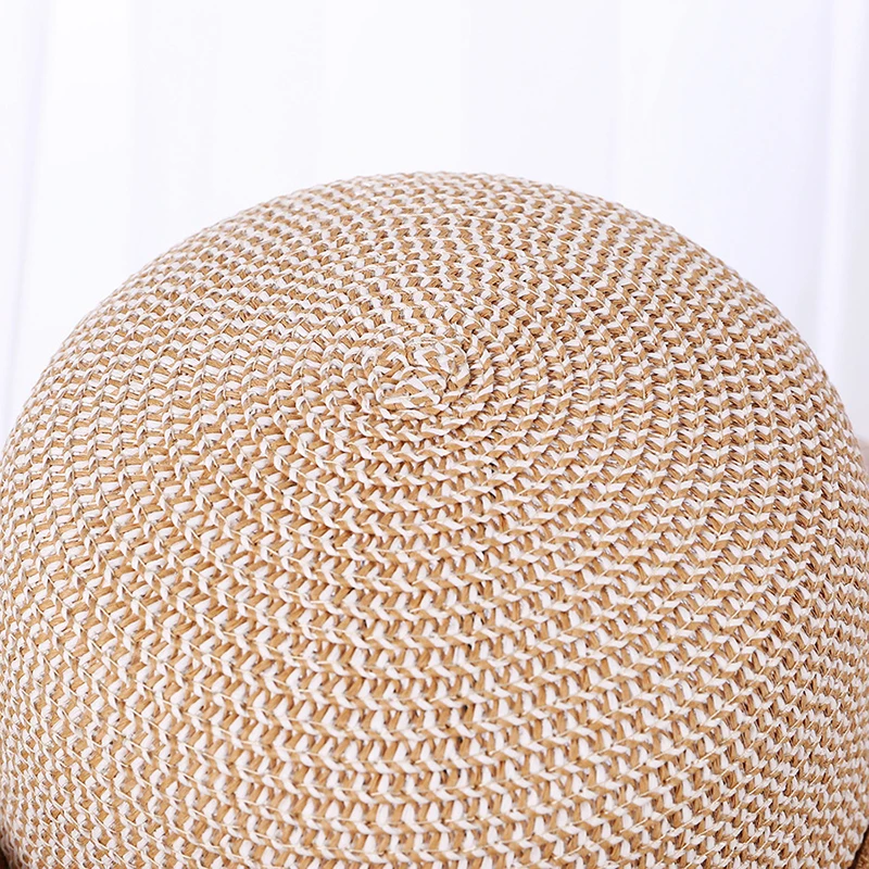 2018 небесно голубая женская летняя шляпа Панама соломенная женские пляжные шляпы