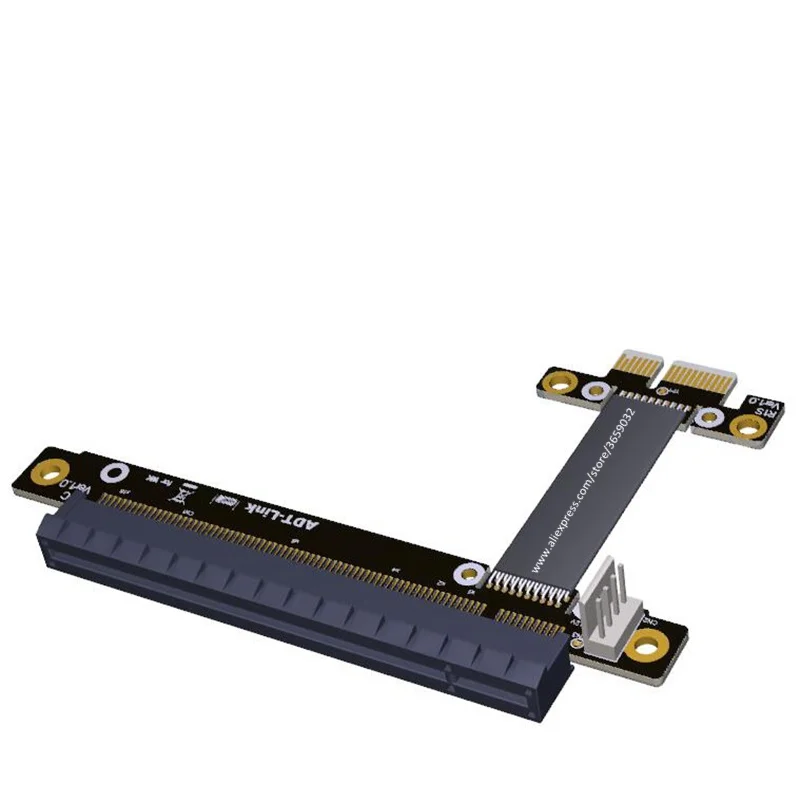 Переходник Gen3.0 PCIe переходник с 1x на 16x не требует USB PCI E x1 x16 GPU адаптер для майнинга