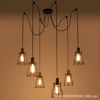 Американская ретро Люстра для женщин скандинавский декор персональная