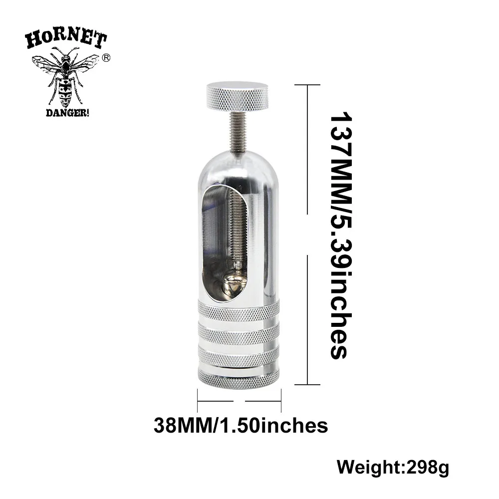 Металлическая Пыльца Пресс er Com пресс или травы точильщик табака специй дробилка