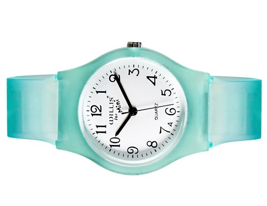 Аналоговые кварцевые наручные часы карамельных цветов для маленьких