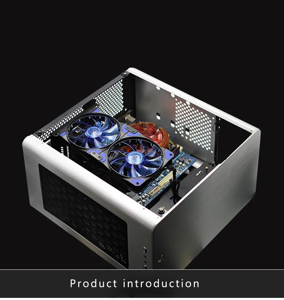 Компьютер/ПК корпус cooler master жесткий диск радиатор держатель видеокарты кулер материнская плата бесшумный радиатор 12 В Вентилятор охлаждения процессора