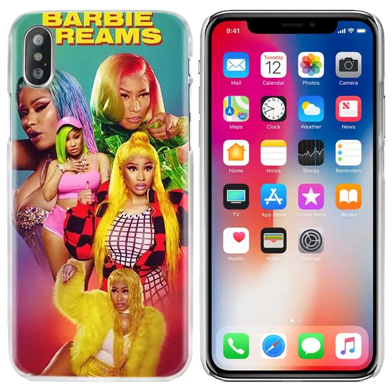Nicki Minaj мой queen Мода чехол Clear Жесткий ПК для iPhone XS Max XR 7 8 6 6s плюс X 5 5S SE 5C 4 4S Coque Fundas