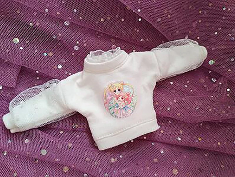 Одежда для кукол Blyth милые рубашки с длинными рукавами + юбка блузки аксессуары