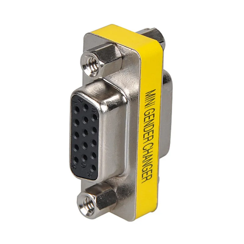 Mayitr 1 шт. 15 Pin VGA/SVGA пол Changer HD 15(HD VGA/SVGA) Женский до 15 женский мини пол Changer для разъемы