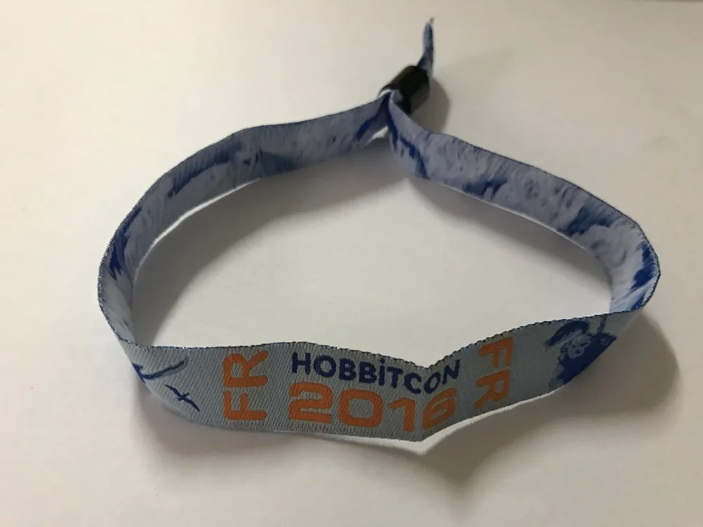 2 шт. HOBBITCON 2016 FR Фестиваль Ткань Браслеты Сплетенные Официальный | Дом и сад