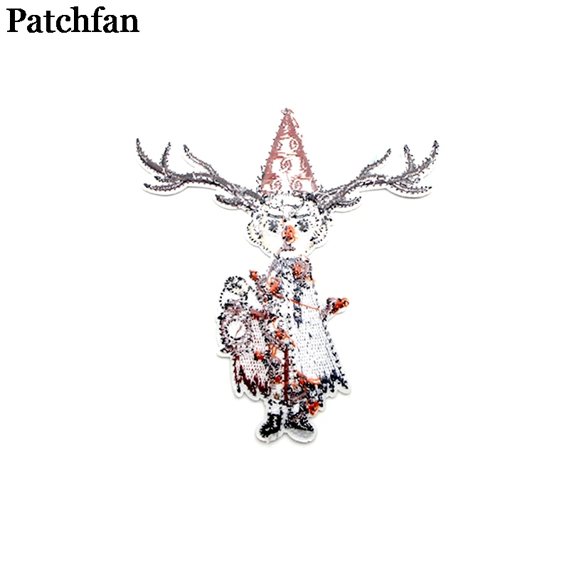 Patchfan над садовой стеной аппликационные заплатки Сделай Сам Утюг на para джинсовая рубашка одежда аксессуары наклейки вышитый значок A2098