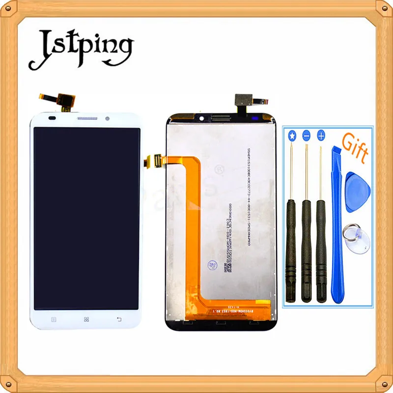 Jstping 5 5-дюймовый полноэкранный ЖК-дисплей для Lenovo A916 панель в сборе рамка с
