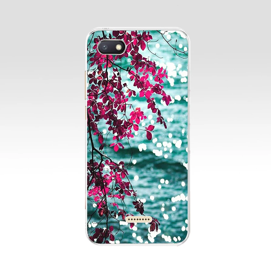 21 16 Xiaomi Redmi 6A case silicone cover 5.45" TPU Cartoon case on for Xiaomi redmi 6a redmi6a coque fundas phone bumper housing - Цвет: 21