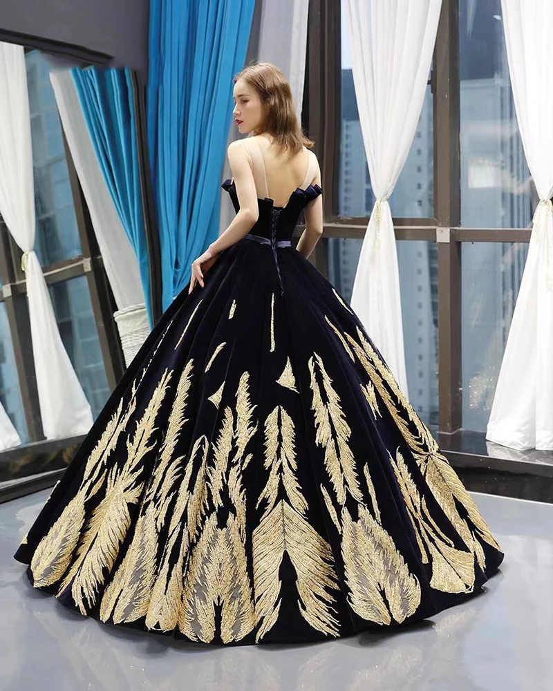 J66741 Jancember Black Evening Dress 2020 Sleeveless O Neck Pattern Applique Backless Prom Dresses Formelle Robes שמלות ערב 2020