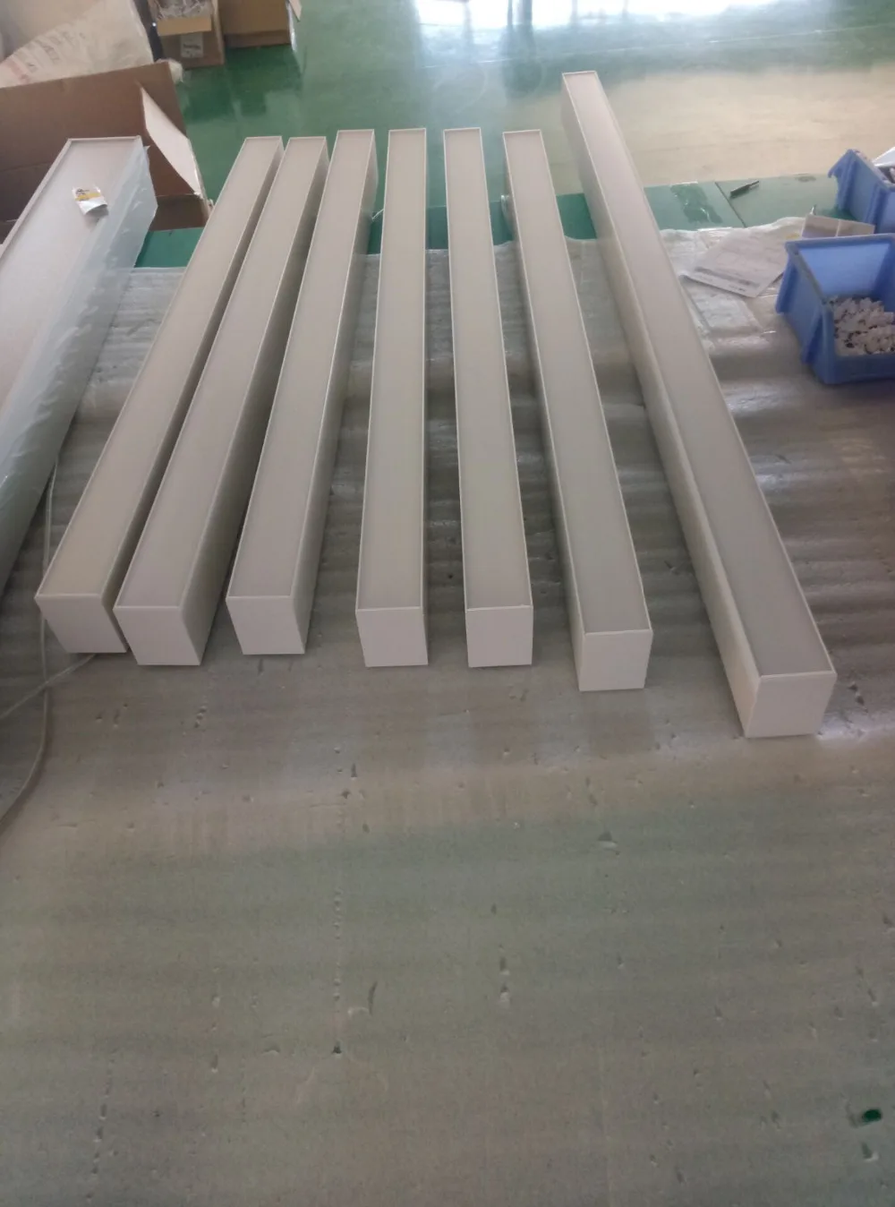 Бесплатная доставка подвесной DIY офисный алюминиевый корпус Светодиодный