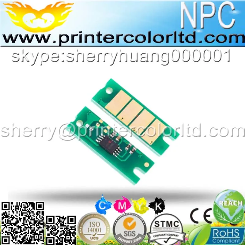 (10 шт./лот) хит! Отличные продукты тонер-картридж для Ricoh Aficio SP100su/100Sf/100 тонер-чип |