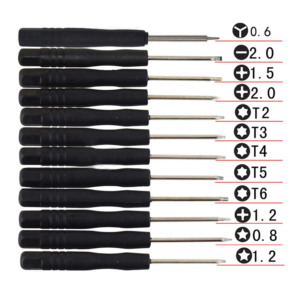 

12 In 1 Mini Multi-Function Magnetic Precision Screwdriver Set for Apple iPhone 7 Samsung HTC Phone Tablet PC ect