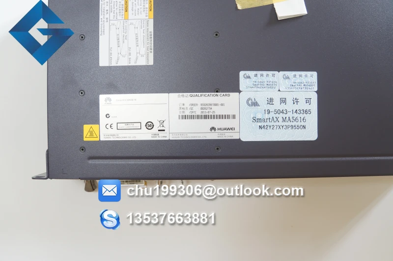 Цифровой Мультиплексор доступа к абонентской сети Huawei IP DSLAM SmartAx MA5616 CCUE master с