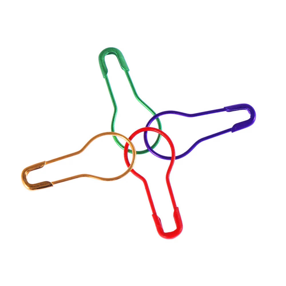 100 шт. металлические зажимы для стежка крестиком инструмент вязания крючком игла