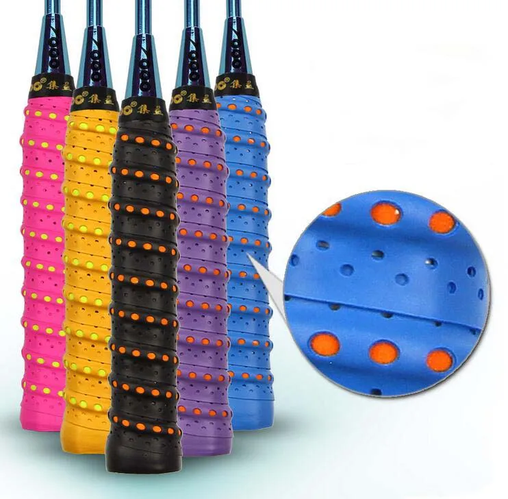 80 шт/лот) TOPO PU-110 Фирменная продукция эва волна grap Пробивной tacky feel Overgrips/ракетка для бадминтона