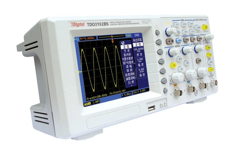 

multi triggering modes, cursor measurement functions, digital storage oscilloscopes TDO3102BS