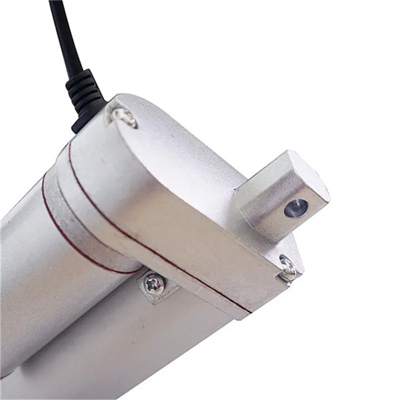 1 шт. 200/250/300/450 мм DC 12V 220V Ход 90 кг нагрузки мини электропривод линейный трубчатый