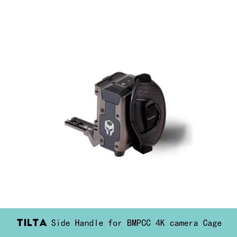 side handle TILTA камера bmpcc клетка аксессуары TA-SFH-MHC2-G боковая фокусировка ручка с R/S для SONY F970 батарея samsung T5 SSD держатель для карт - Цвет: side handle