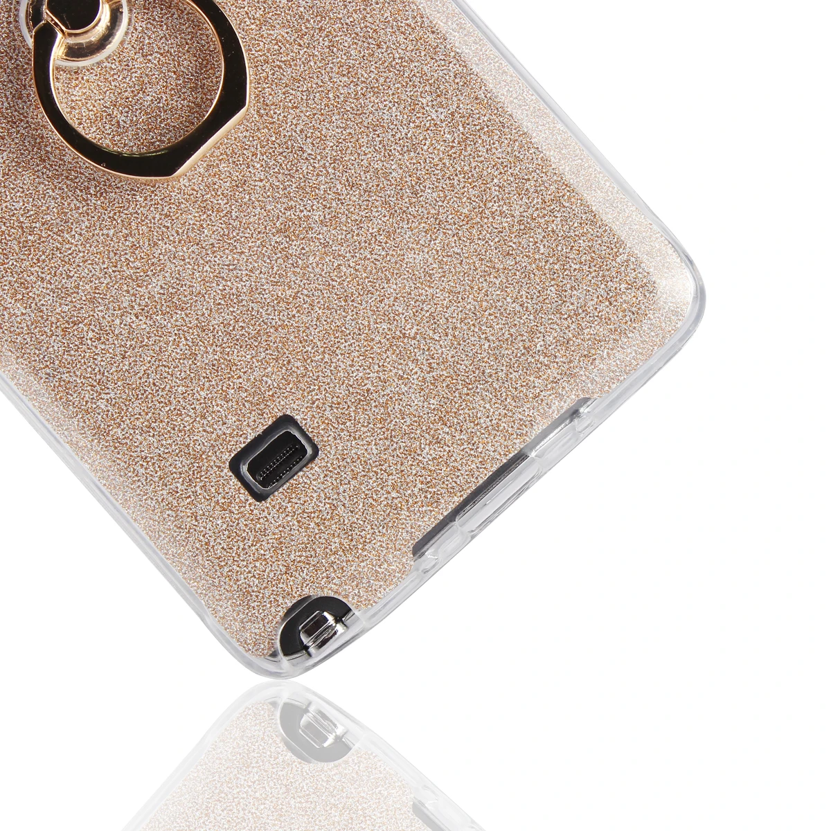 Кольцо с сияющими блестками чехол для Samsung Galaxy Note 4 милые конфеты Обложка гель ТПУ