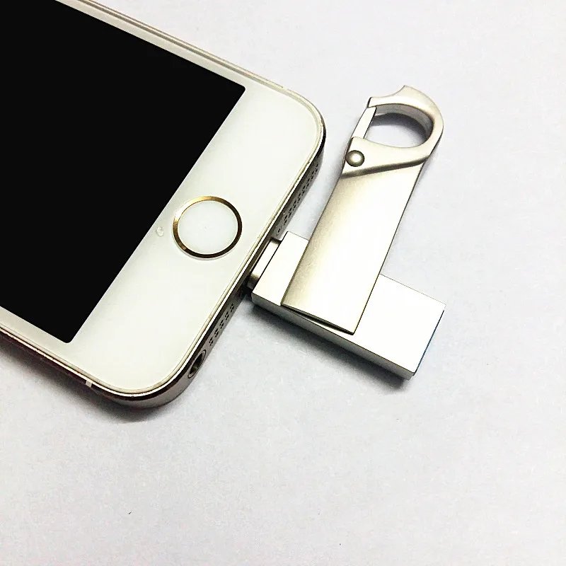 I Flash Drive 16 ГБ 32 64 Micro Usb флеш накопитель Lightning/Otg для iPhone X/5S/5c/7/6 Plus/ipad/iphone 8 флешка|drive
