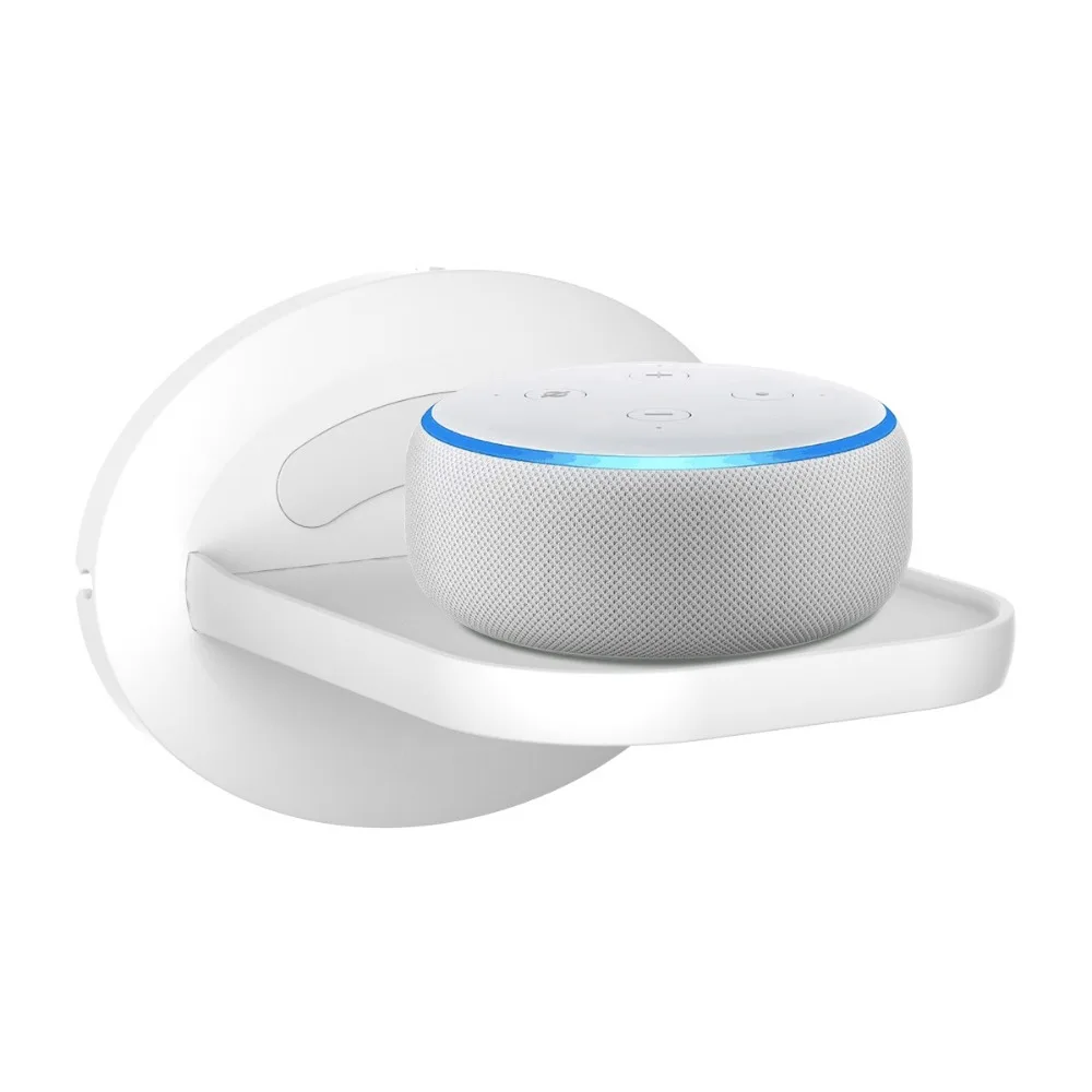 Настенная полка держатель Подставка для Google Home мини Google WiFi Amazon Echo Spot смартфонов камеры безопасности iPhone XS/XS Max/XR