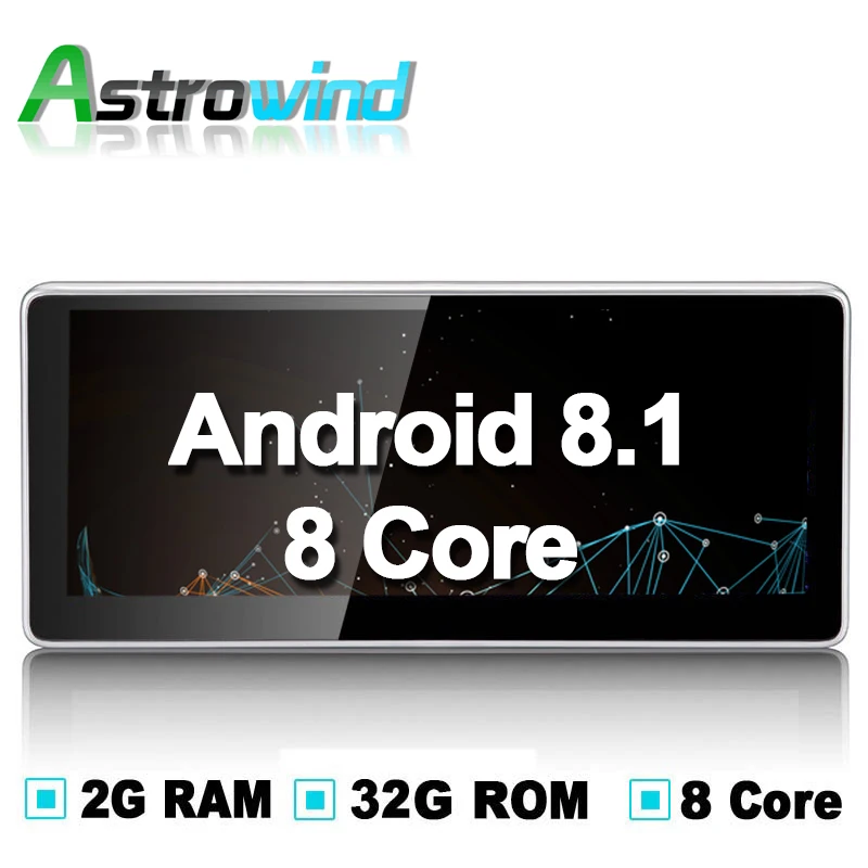 10 1 дюймовый Android 25 Φ радиоплеер медиа стерео для Audi A4 A5 Q5 S4 S5 8 2015 правый