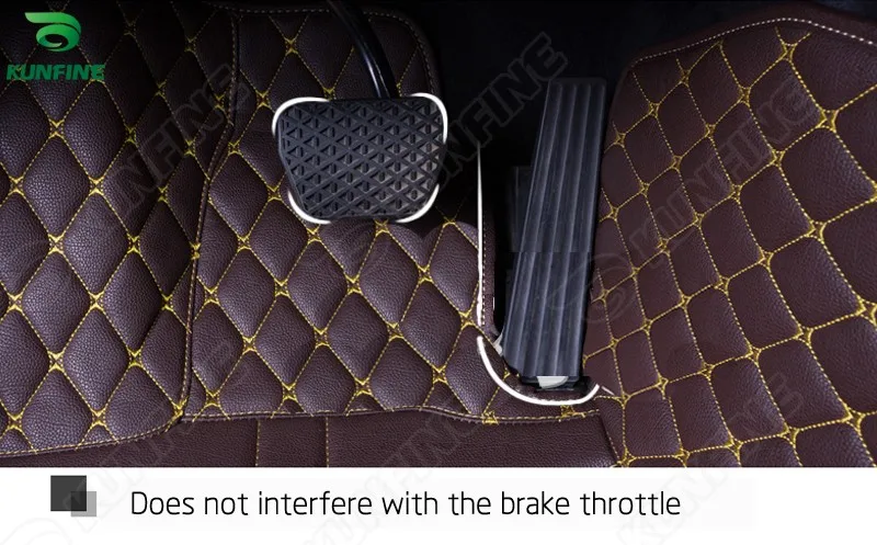 Высококачественный 3D автомобильный напольный коврик для BMW серии 5 ног