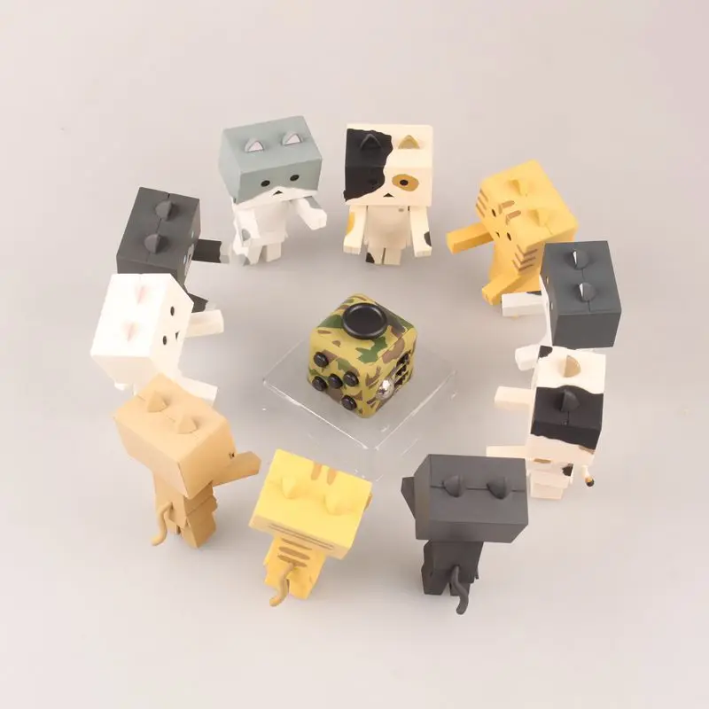 10 шт./компл. Danbo мини Danboard Высокое качество детская игрушка в подарок Cat дворе
