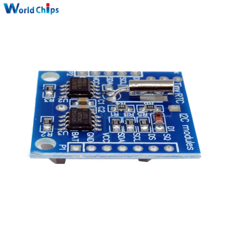 Модуль часов реального времени IIC/I2C RTC DS1307 AT24C32 для Arduino 51 AVR ARM PIC 2 9*2 6 см 10 шт. |