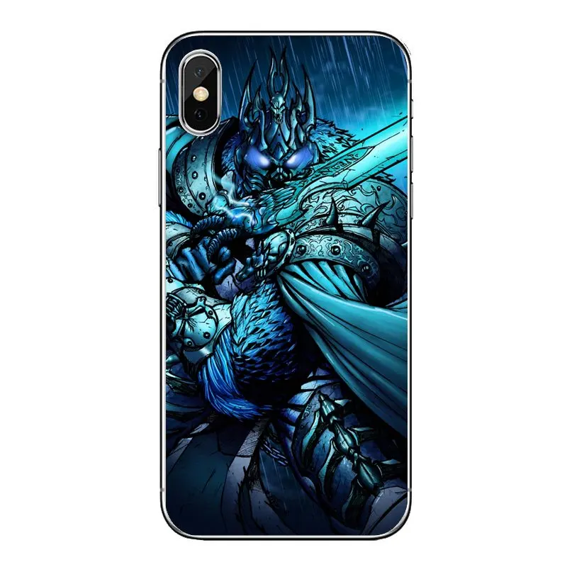 Мягкий чехол для Xiaomi Mi A1 A2 5X 6X 8 lite SE Pro Max Mix 2 2S 3 Mi5 Mi5S Arthas the Lich King Game &quotHeroes of Storm&quot WOW |