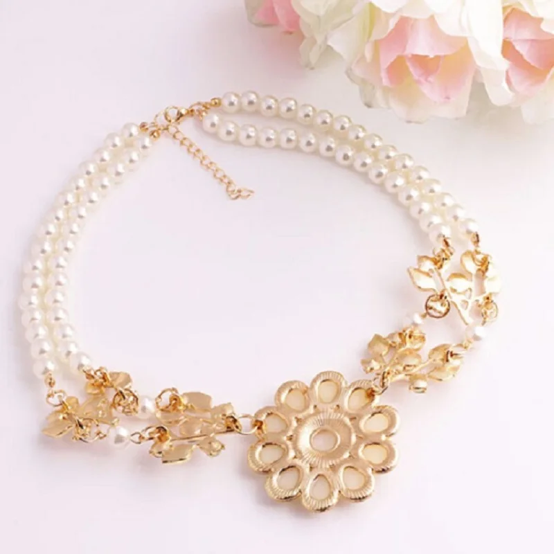 Роскошное женское ожерелье чокер в виде цветка с кристаллами|jewelry for women|flower