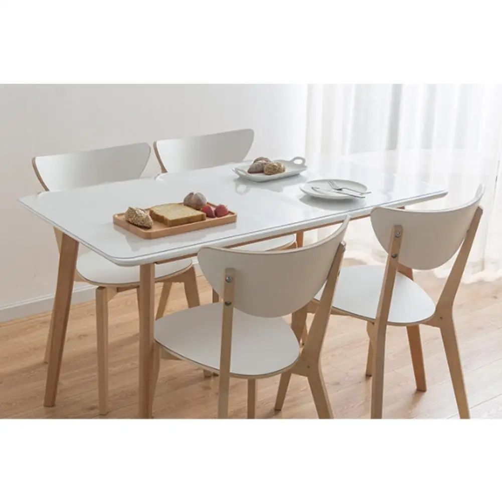 Скатерть из водонепроницаемого ПВХ скатерть прозрачная покрытие стола коврик