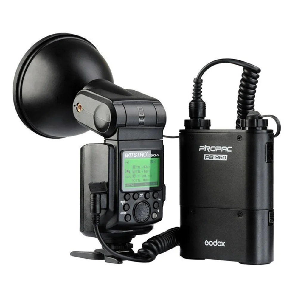 Godox Witstro AD360II N 360 Вт GN80 TTL вспышка и PB 960 Аккумулятор для Nikon DSLR камер X1T/C/N/S X1T