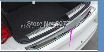 

Stainless Steel Outside Rear Bumper Protector Sill Trunk Tread Plate Trim for Volkswagen Vw POLO 2011 2012 2013 2014