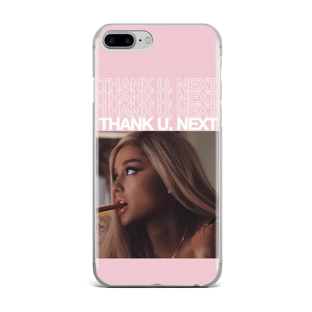 Модный Забавный чехол для телефона с певицей Арианой Гранде, для iPhone 11 pro MAX 5S SE 6s 8 7 Plus X XR XS MAX, ТПУ силиконовый чехол - Цвет: TPU  A823