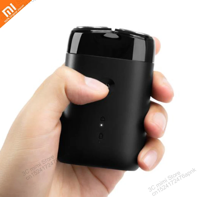 Новая Оригинальная электробритва xiaomi mijia с двойной вращающейся головкой для