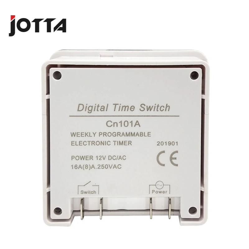 CN101A lcd Таймер 12V 24V 110V 220V Реле времени уличный фонарь рекламный щит таймер блока питания с водонепроницаемой коробкой