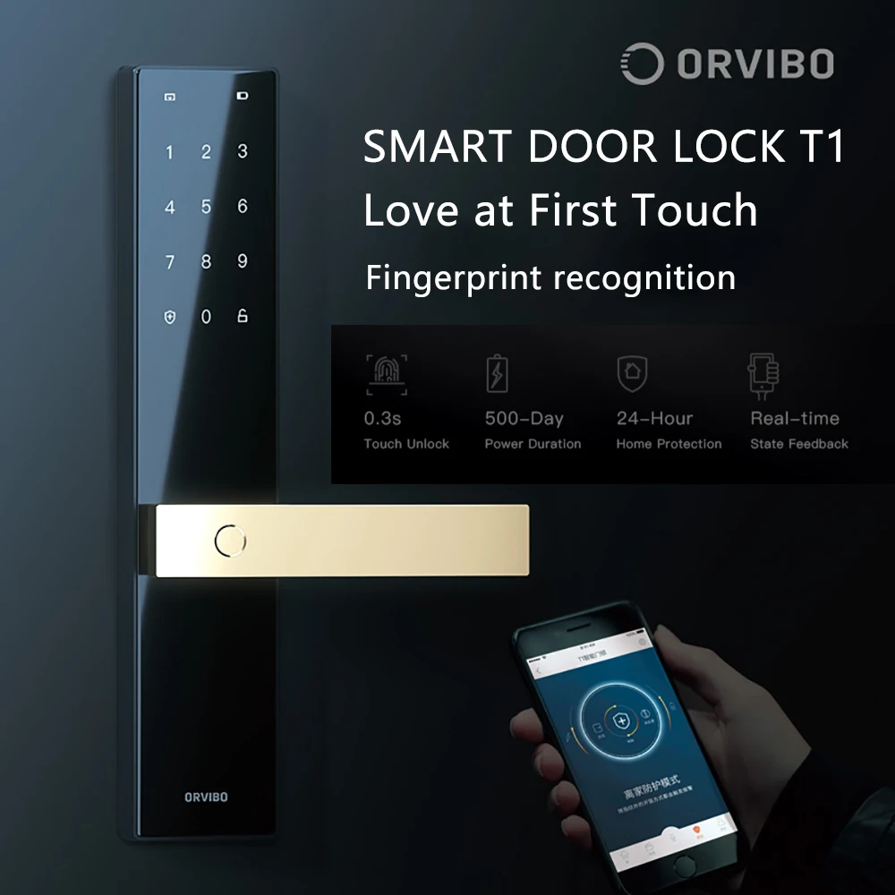 2018 умный дверной замок ORVIBO T1 пульт дистанционного управления с помощью