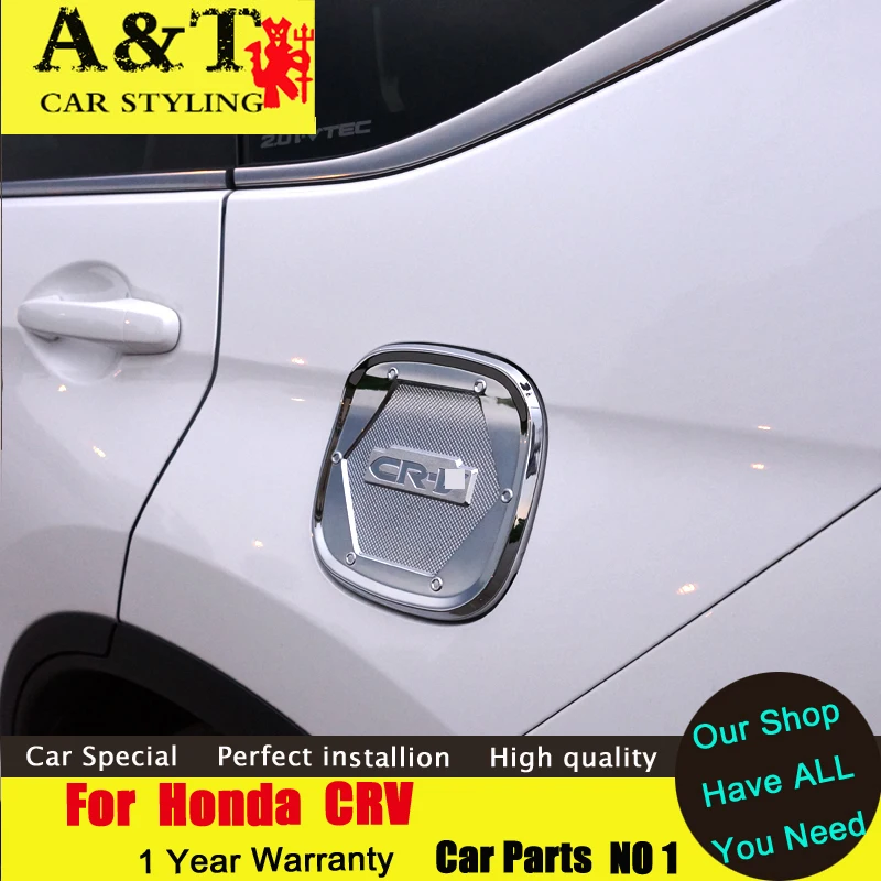 A и T стайлинга автомобилей для Honda CRV хром покрытия отделки 2015 ABS покрытие бака