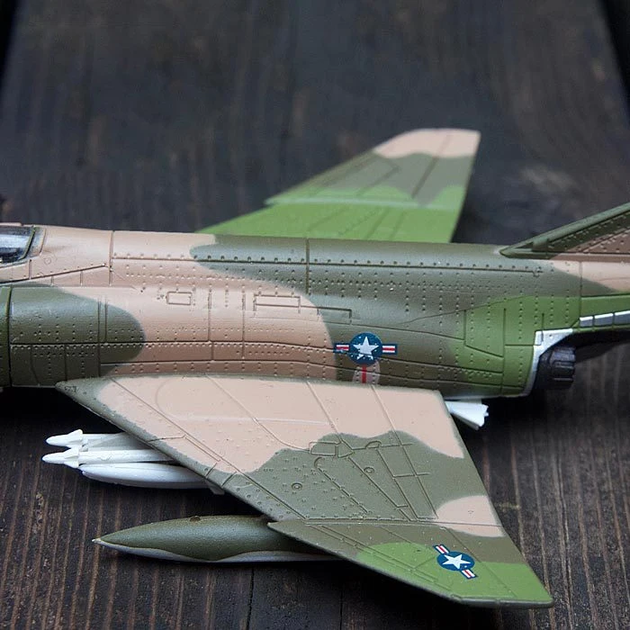 Prenoy военный сплав модель самолета истребитель F4C США Перевозчик F4 Phantom II Классическая Армейская флайтер литья под давлением Масштаб Модель игрушки 1:144