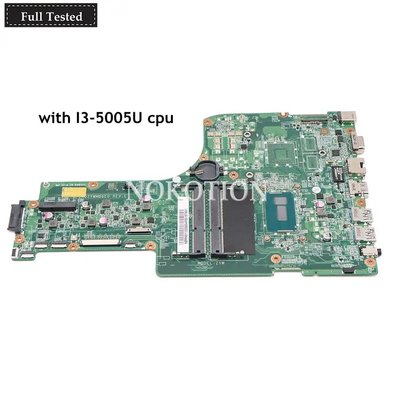 NOKOTION для acer aspire E5-771G E5-771 материнская плата ноутбука SR244 I3-5005U процессор