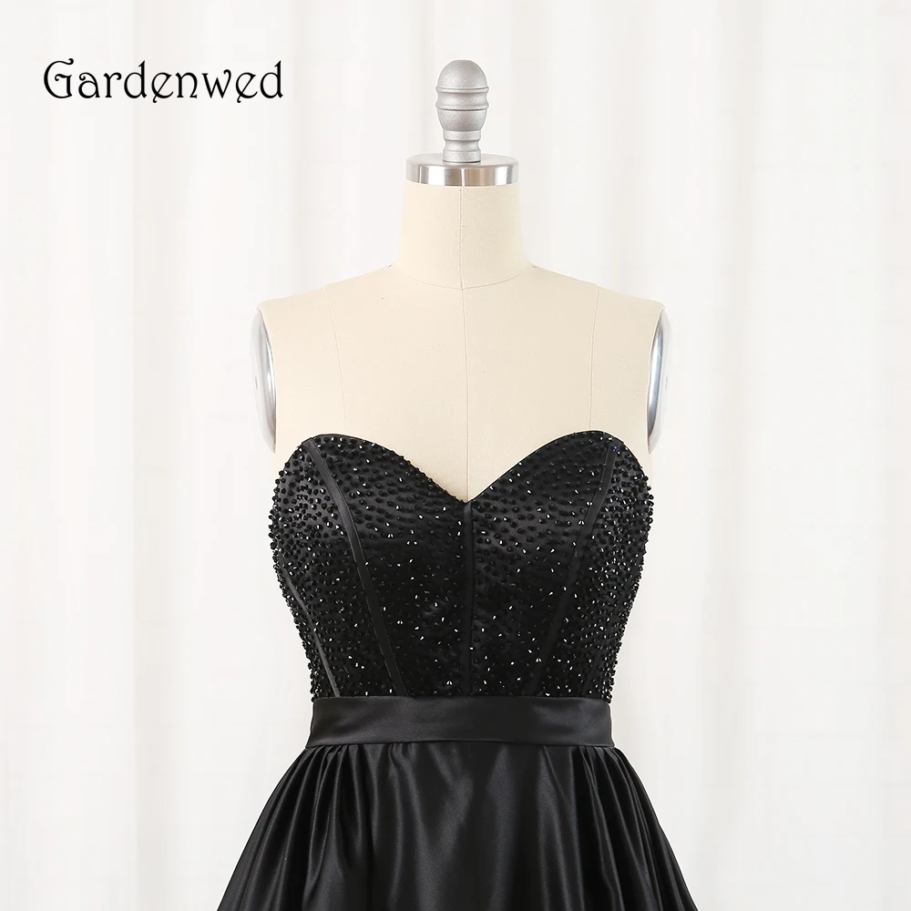 Женское Элегантное Длинное платье вечернее черное Новое поступление реальные