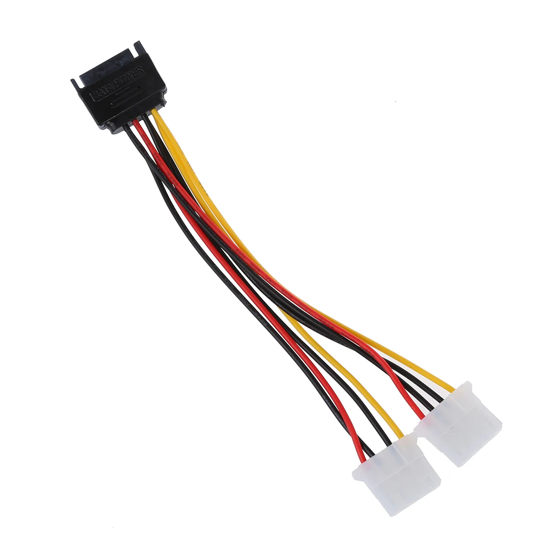 Высокое Качество SATA 15 Pin папа к женскому 4 IDE адаптер Кабель питания