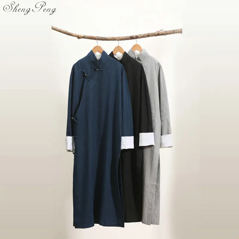 Традиционная китайская одежда традиционная для мужчин Китайская мужская в